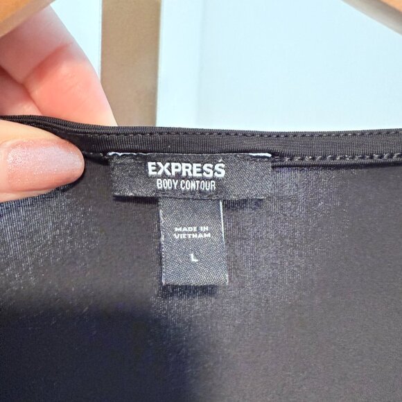 🖤 Express Body Contour Long Sleeve Bodysuit | Size Large - Picture 4 of 9